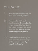 Sweed Sweed Foundation Brush at Glorious Beauty