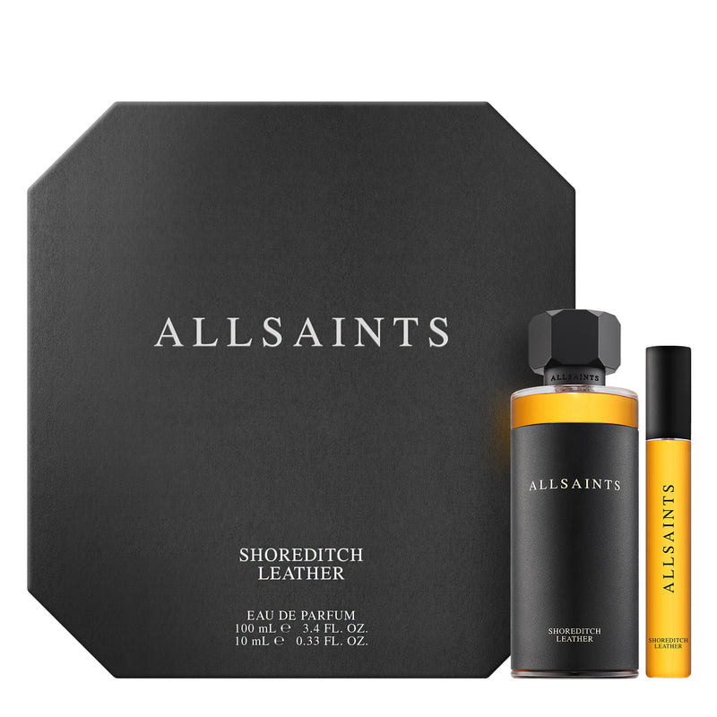 AllSaints AllSaints Shoreditch Leather 100ml Gift Set at Glorious Beauty