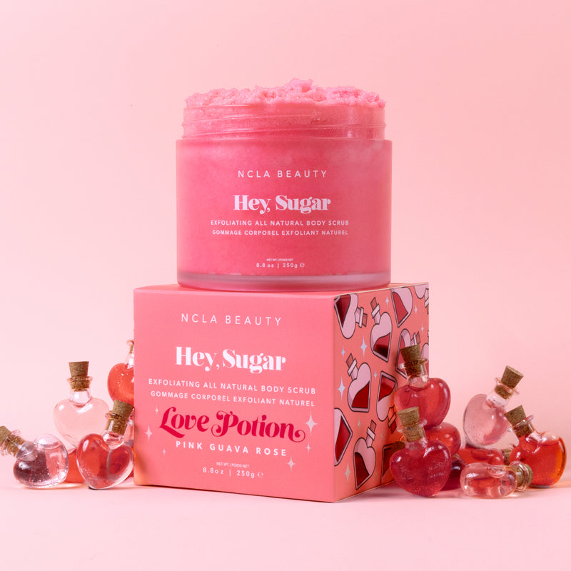 NCLA Beauty Hey, Sugar Exfoliating Body Scrub - Love Potion at Glorious Beauty