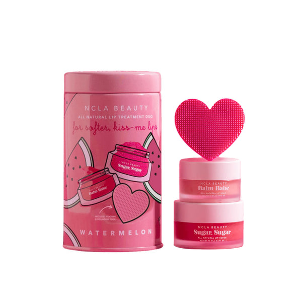 NCLA Beauty Watermelon Lip Care Set + Lip Scrubber  at Glorious Beauty