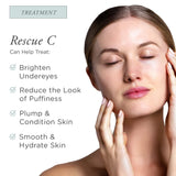 PÜR Rescue C Brightening Vitamin C & Peptide Eye Cream  at Glorious Beauty