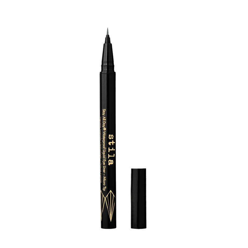 Stila Stay All Day® Liquid Eye Liner Micro Tip- Fall 2023 Shimmering Graphite at Glorious Beauty