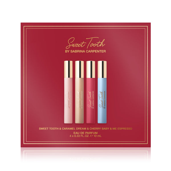 Sabrina Carpenter Sabrina Carpenter 4 Piece Travel Set 4x10ml at Glorious Beauty