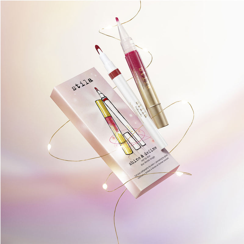 Stila Shine & Define Red Lip Duo  at Glorious Beauty