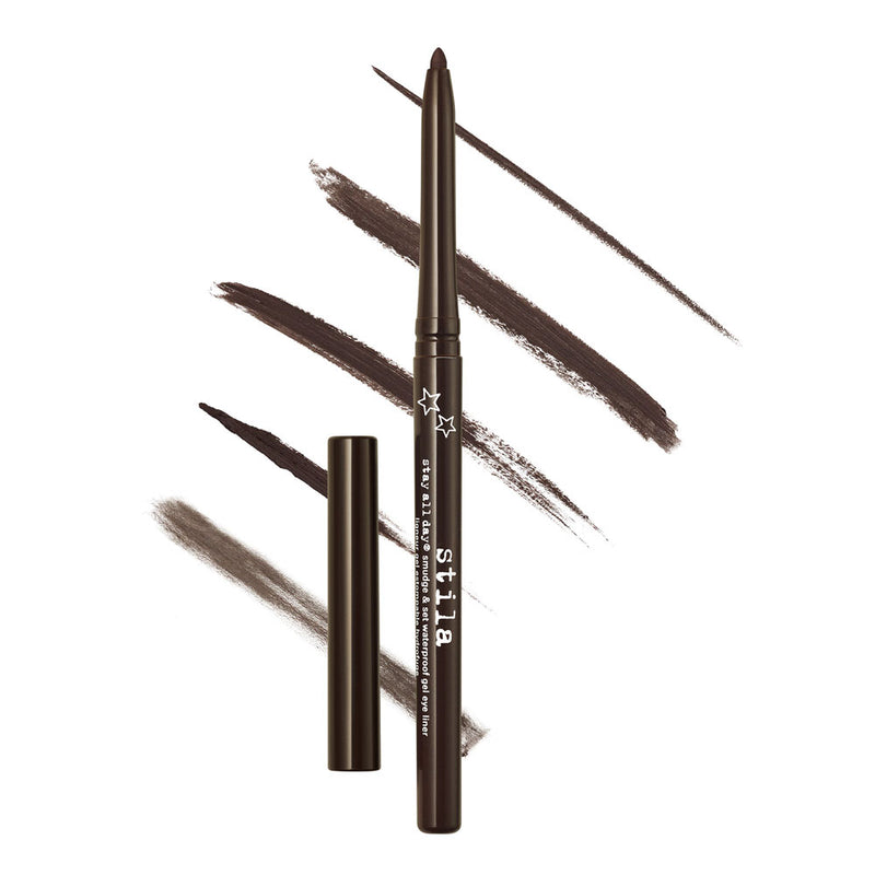 Stila Stay All Day® Smudge & Set Waterproof Gel Eye Liner Damsel Dark Brown at Glorious Beauty