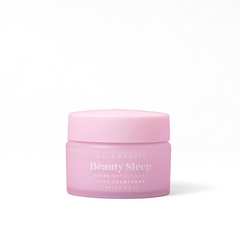 NCLA Beauty Beauty Sleep Lip Mask Pink Champagne Lip Mask at Glorious Beauty