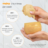 Ciroa Ciroa Mango & Coconut Body Scrub 350g at Glorious Beauty