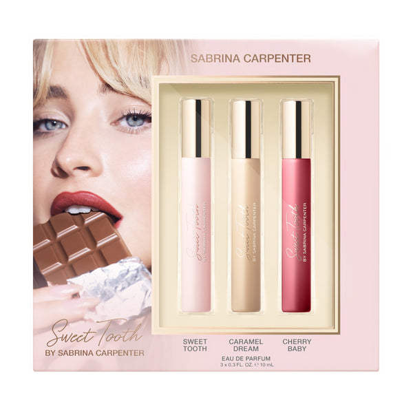 Sabrina Carpenter Sabrina Carpenter Sweet Tooth 3x10ml Travel Trio  at Glorious Beauty