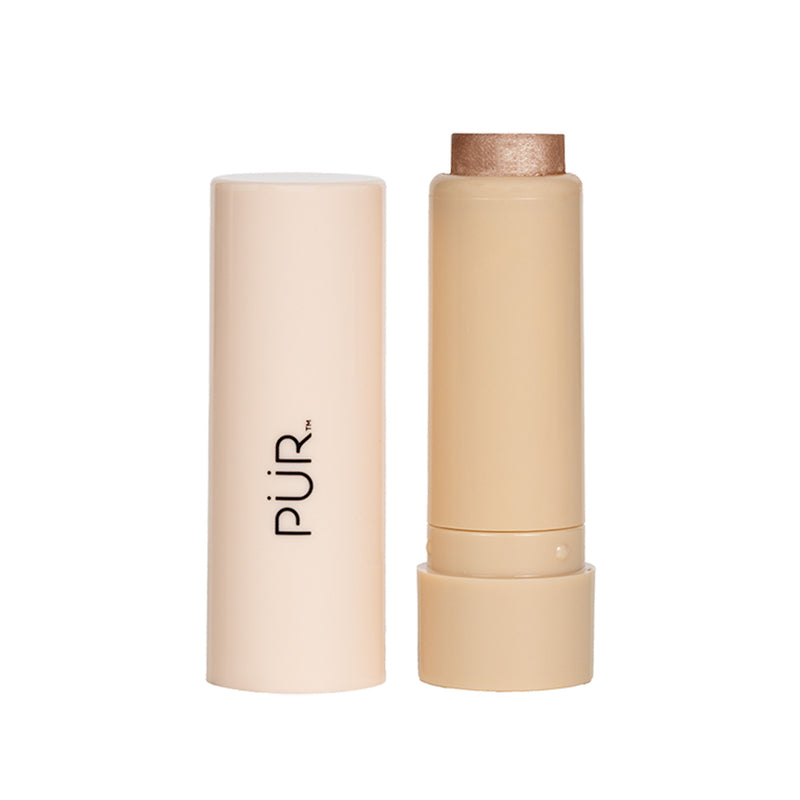 PÜR Silky Tint Multitasking Stick with Peptides You Go Pearl at Glorious Beauty