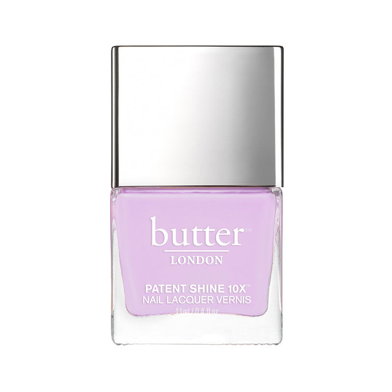 butter LONDON UK Patent Shine 10X Nail Lacquer English Lavender at Glorious Beauty