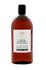 100bon 100Bon Fleur D'Oranger Et Lilas Delicieux Liquid Soap (LBHW) 1000ml (Refill) at Glorious Beauty