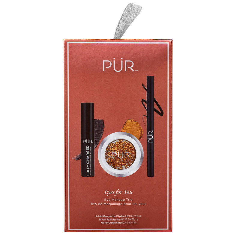 PÜR Eyes For You Eye Makeup Trio in Gold Rush (LBHW)  at Glorious Beauty