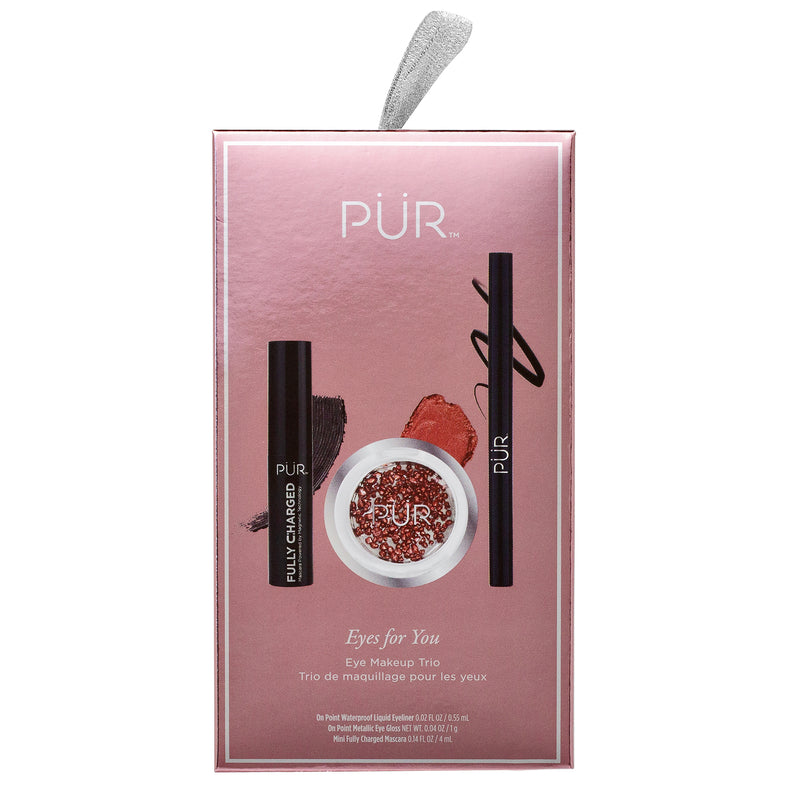PÜR Eyes For You Eye Makeup Trio in Rose Gold (LBHW)  at Glorious Beauty