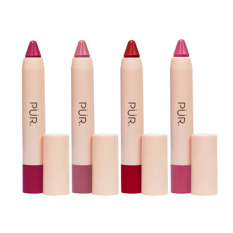 Love Beauty Hate Waste Make Your Mark Silky Pout Creamy Lip Chubbie Duo (LBHW)  at Glorious Beauty
