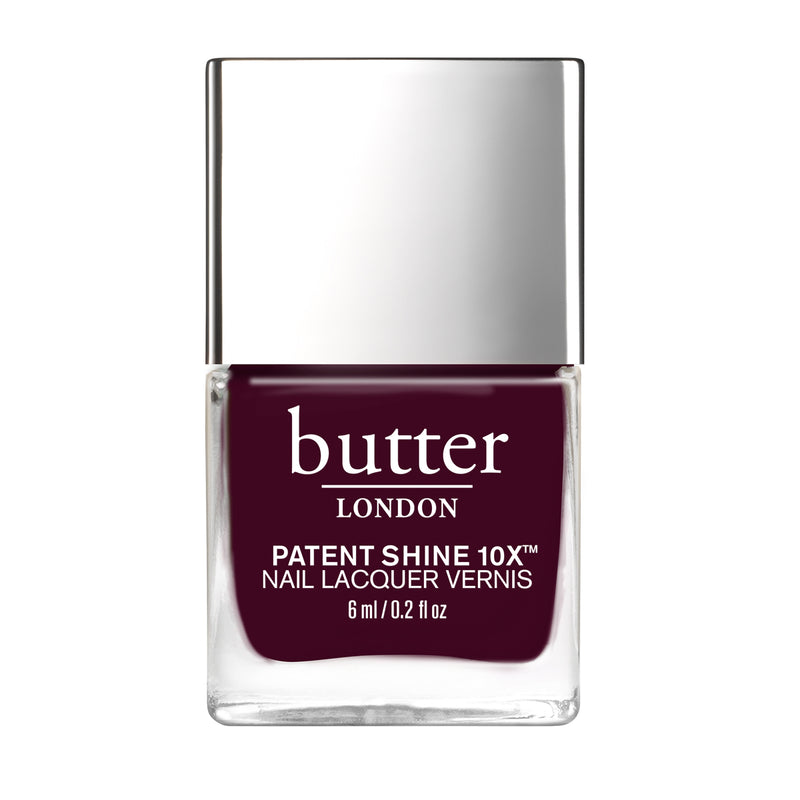 butter LONDON UK Patent Shine 10X Nail Lacquer Proper Do at Glorious Beauty
