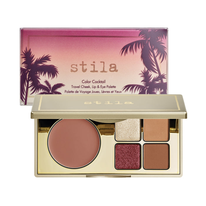 Stila Color Cocktail Travel Cheek, Lip & Eye Palette