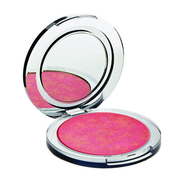 PÜR Blushing Act Skin Perfecting Powder Pretty in Peach at Glorious Beauty