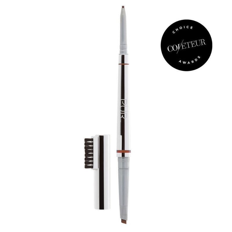 PÜR Arch Nemesis 4-in-1 Dual-Ended Brow Pencil Medium Arch at Glorious Beauty